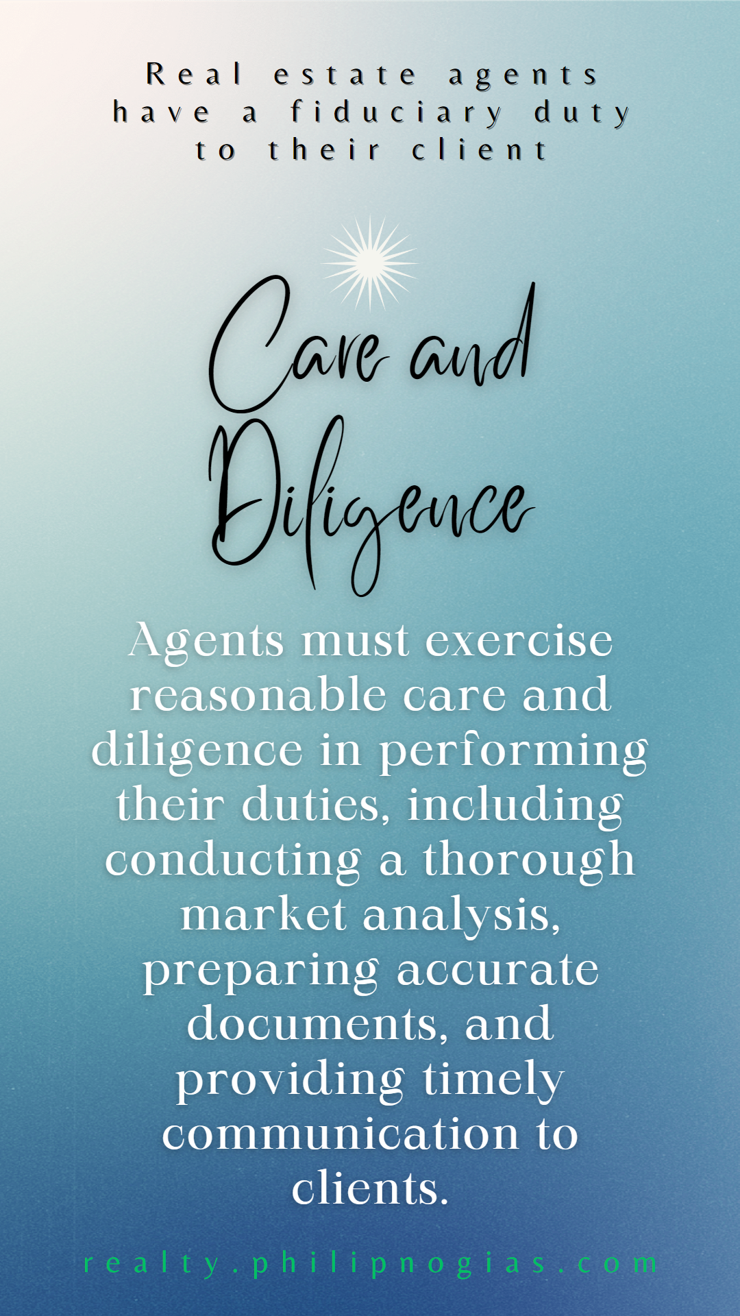 Care and Diligence